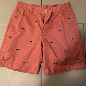 Vineyard Vines whale embroidered shorts